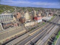 Downtown Duluth and Lake Superior