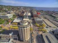 Downtown Duluth and Lake Superior