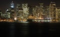 Downtown at dusk, San Francisco Royalty Free Stock Photo