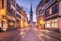 Downtown Erfurt, Germany Royalty Free Stock Photo