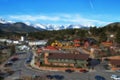 Downtown Estes Park Colorado in the Spring