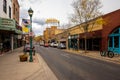 Downtown Flagstaff Cityscape Royalty Free Stock Photo