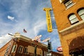 Downtown Flagstaff Cityscape Royalty Free Stock Photo