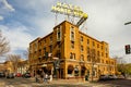 Downtown Flagstaff Cityscape Royalty Free Stock Photo