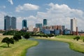 Downtown Fort Worth Skyline Royalty Free Stock Photo