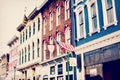 Downtown Georgetown, Kentucky Royalty Free Stock Photo