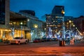 Downtown Grand Rapids during Christmas time