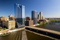 Downtown Grand Rapids is second largest metropolitan area in entire Michigan state