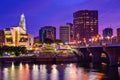 Downtown Hartford, Connecticut Skyline