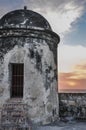 Downtown Historic Building. Cartagena de Indias, Colombia.