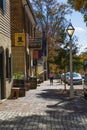 Downtown Historical Old Salem in North Carolina, USA Royalty Free Stock Photo