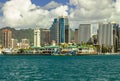 Downtown Honolulu Royalty Free Stock Photo