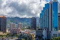 Downtown Honolulu Royalty Free Stock Photo