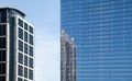 Downtown Houston office buildings Royalty Free Stock Photo