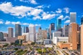 Downtown Houston skyline Royalty Free Stock Photo