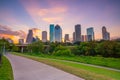 Downtown Houston skyline Royalty Free Stock Photo