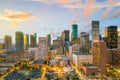 Downtown Houston skyline Royalty Free Stock Photo