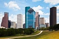 Downtown Houston Texas Cityscape Skyline Royalty Free Stock Photo