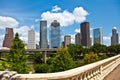 Downtown Houston Texas Cityscape Skyline Royalty Free Stock Photo