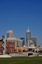 Downtown Indianapolis Royalty Free Stock Photo