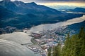 Downtown Juneau from Mt. Roberts