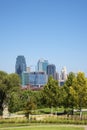 Downtown Kansas city Missouri USA skyline Royalty Free Stock Photo