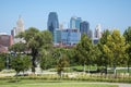 Downtown Kansas city Missouri USA skyline Royalty Free Stock Photo