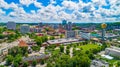 Knoxville, Tennessee USA Downtown Skyline Aerial Royalty Free Stock Photo