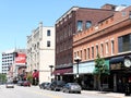 Downtown La Crosse Wisconsin Royalty Free Stock Photo