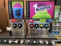 Downtown Lakeland Florida 7 11 convenience store slurpee machine colorful