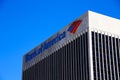 Sign of the Bank of America Royalty Free Stock Photo