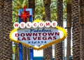 Downtown Las Vegas welcome sign