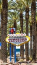 Downtown Las Vegas welcome sign