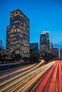 Downtown Los Angeles, California, USA skyline Royalty Free Stock Photo