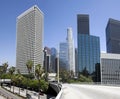 Downtown Los Angeles City Buildings Royalty Free Stock Photo