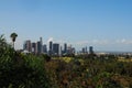 Downtown Los Angeles From Elysian Park III Royalty Free Stock Photo