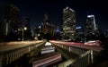 Downtown Los Angeles Freeway and Overpass Royalty Free Stock Photo
