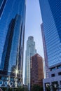 Downtown Los Angeles High-Rise Buildings Frame U.S. World Bank