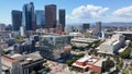 Downtown Los Angeles Skyline from City Hall Royalty Free Stock Photo