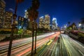 Downtown Los Angeles, California, USA skyline Royalty Free Stock Photo