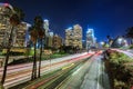 Downtown Los Angeles, California, USA skyline Royalty Free Stock Photo