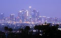 Downtown Los Angeles at Night from Kenneth Hahn Park