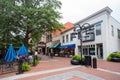 Downtown Mall Charlottesville VA Royalty Free Stock Photo