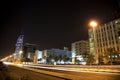 Downtown Manama at Night, Bahrain Royalty Free Stock Photo