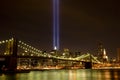 Downtown Manhattan skyline Royalty Free Stock Photo