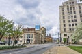 Downtown Mansfield Ohio USA 2023 Royalty Free Stock Photo