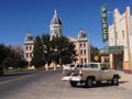 Downtown Marfa, TX Royalty Free Stock Photo