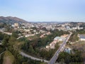 Downtown of Mbabane - capital city of Swaziland, Africa