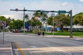 Downtown Miami shut down quarantine due to Coronavirus covid 19 pandemic