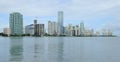 Downtown Miami Skyline Royalty Free Stock Photo